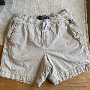 Mens khaki jogger short. Size xs